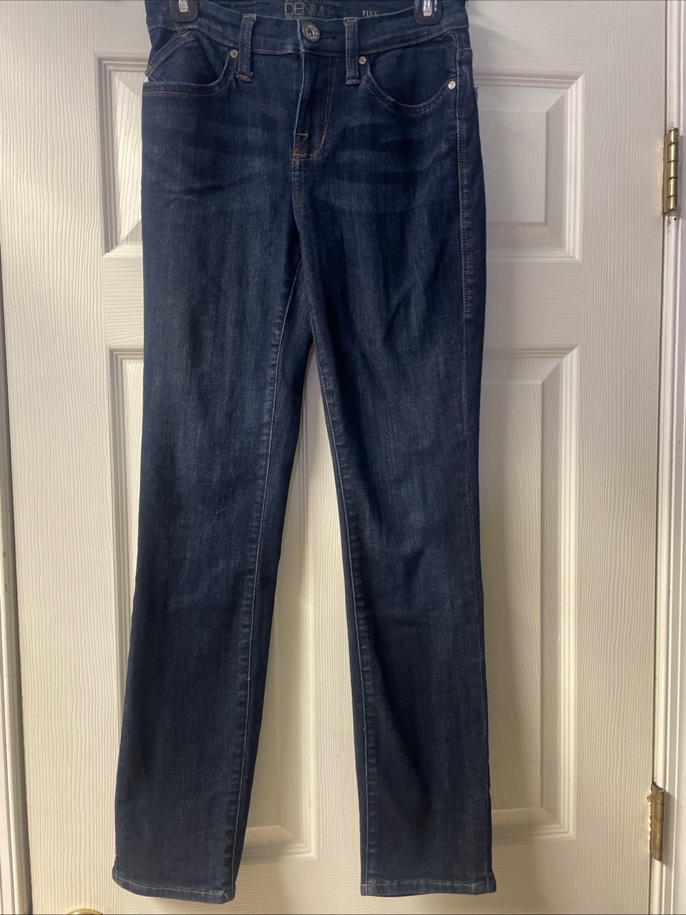 Rock & Republic Medium/Dark Wash Blue Denim Jeans - Denim RX FIXX SKINNY SIZE 6